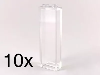 Buy BRAND NEW Lego 1x2x5 Trans Clear Brick Without Side Supports 46212 (lot Of 10) • 5.50£