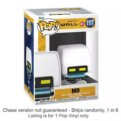 Buy Wall-E Mo Highly Collectable Funko Pop! Vinyl Figure Chase Ships 1 In 6 3.75  • 22.55£