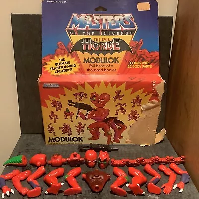 Buy Mattel Masters Of The Universe Modulok Action Figure 1985 He-man Boxed Complete • 47.95£