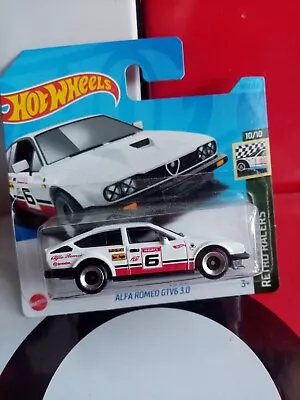 Buy Hot Wheels Alfa Romeo GTV6 3.0 White 2023 HKJ83 185/250 Retro Racers 10/10 • 4.50£