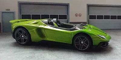 Buy Hot Wheels Lamborghini Aventador J Speedster (green). Superb Condition, Loose. • 1.95£