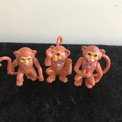 Buy LITTLEST PET SHOP Vintage 1990’s 3 Magic Monkeys Kenner • 14.95£