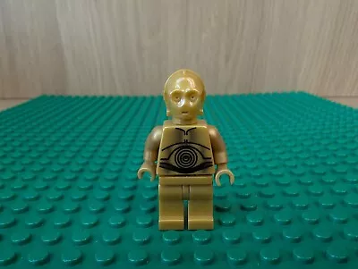 Buy 1 X LEGO Sw0010 C-3PO Original Condition Droid In Pearl Gold Used In Set 10144 • 7£