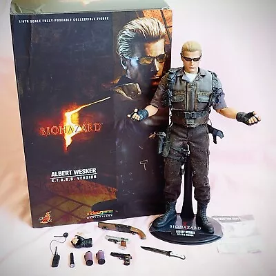 Buy Hot Toys BIOHAZARD 5 Resident Evil 5 ALBERT WESKER S.T.A.R.S. 1/6 Action Figure • 800£