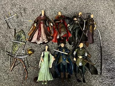 Buy Lord Of The Rings Figures Elves Set With Accessories Toy-biz • 30£