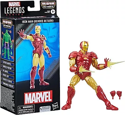 Buy Marvel Legends Totally Awesome Hulk BAF - Iron Man (Heroes Return) Action Figure • 24.99£