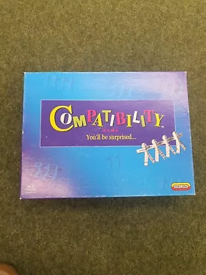 Buy Compatibility Board Game  Vintage 1996 Mattel Complete Family Games 90s • 25£
