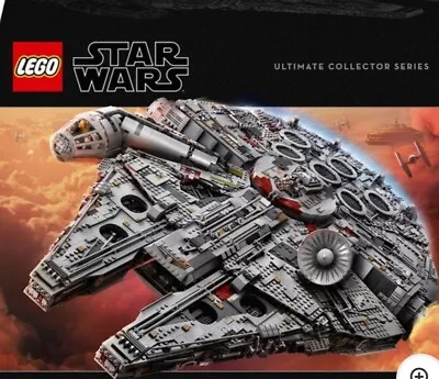 Buy LEGO Star Wars 75192 Ultimate Collectors Series Millenium Falcon Sealed NEW • 550£