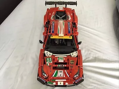 Buy Unofficial Lego Ferrari 488 GTE AF Course #51 42125 • 69.97£