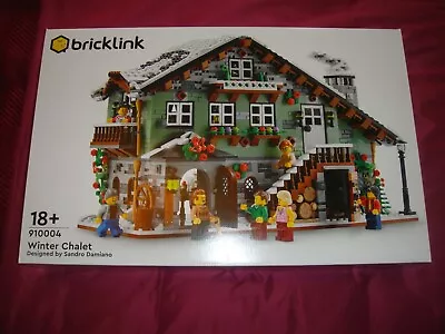 Buy Lego Bricklink Set 910004 Winter Chalet Limited Edition New In Sealed Box • 265£