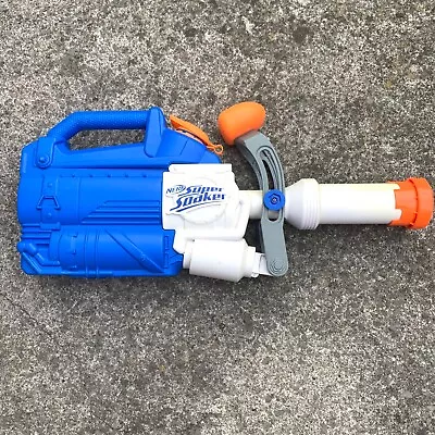 Buy Nerf Super Soaker Large Soakzooka Water Pistol Blaster Gun Plastic Toy Blue Pump • 15.99£