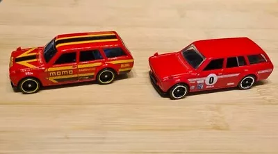 Buy Hot Wheels 1971 Datsun 510 Bluebird Wagon X 2 • 9.99£