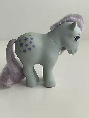 Buy Vintage 1980s G1 Hasbro 82 - My Little Pony - Blue Belle With Stars • 4.99£