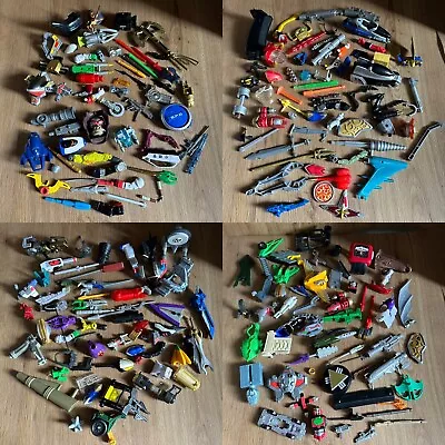 Buy Vintage Action Figure Toy Bundle Spares & Repairs Parts Weapon Armour Joblot - • 49.99£