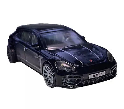 Buy Hot Wheels Porsche Panamera Black Turbo S E-Hybrid Sport Turismo Nice See Photos • 4.40£