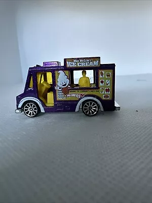 Buy Vintage Mattel Inc. Diecast Hot Wheels B26 Purple Ice Cream Truck 1983 Malaysia • 6.99£