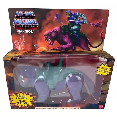 Buy Masters Of The Universe Panthor With Flocked Finish Action Figure By Mattel • 45.98£