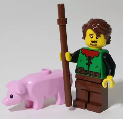 Buy All Parts LEGO - Medieval Pig Farmer Minifigure Castle Peasant MOC • 14.99£