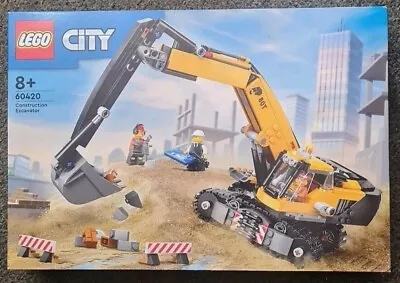 Buy LEGO City 60420 Construction Excavator Age 8+ 633pcs • 43£