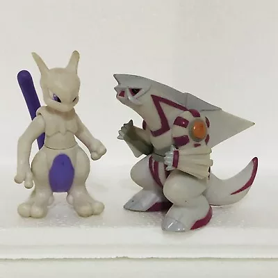 Buy Pokemon Large Mewtwo & Palkia Nintendo Bandai Toy Figures Vtg Set Bundle 3” • 17.99£