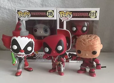 Buy FUNKO  POP   DEADPOOL  5 Figure Lot  BOXED & LOOSE  29 111 112 315 322 • 14.99£