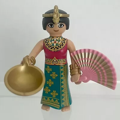 Buy Playmobil Figures Egyptian Lady With Golden Bowl And Fan. Egyptian Princess • 3.50£