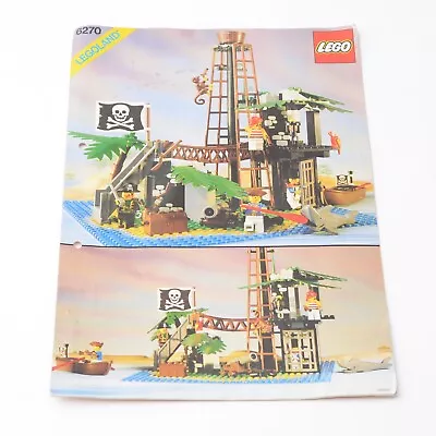 Buy Lego Pirates Forbidden Island 6270 Instructions Vintage 1989 • 11£