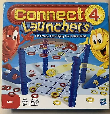 Buy Connect 4 Launchers Board Game Fast Flying 4-In-A-Row Hasbro New Just Seal Open • 20.99£