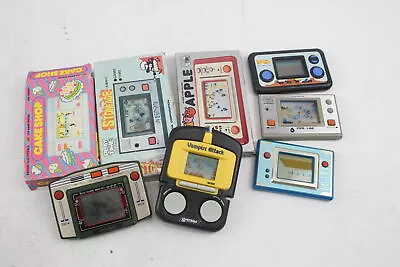 Buy Vintage Lcd Games Bandai Game & Time Some Boxed UNTESTED Retro Games • 87£