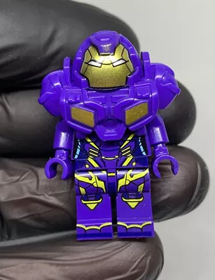 Buy Lego Marvel Iron Man Peacemaker Purple Suit MiniFigure. • 6£