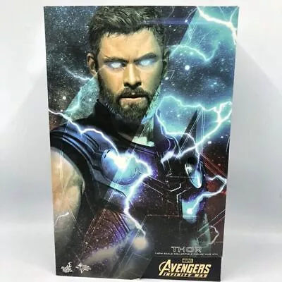 Buy Used Hot Toys Movie Masterpiece Avengers/Infinity War 1/6 Scale Figure Thor Open • 314.64£