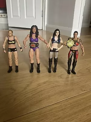 Buy WWE Elite Basic Women’s Wrestling Figures With Title Belts Mattel  • 35£