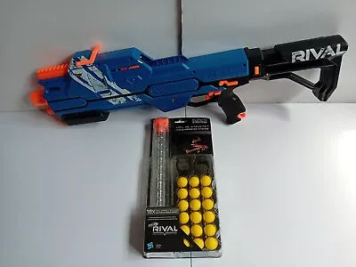 Buy Nerf Rival Hypnos XIX-1200 Team Blue Blaster Magazine Foam Balls FREE P&P • 34.99£