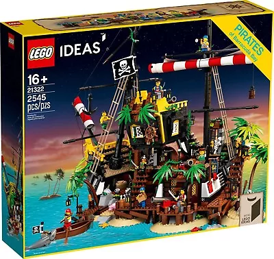Buy Lego 21322 Pirates Of Barracuda Bay BRAND NEW_7A • 310£
