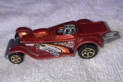 Buy Hot Wheels Hw Drag Racers Super Comp Dragster Red 1997 Good Loose See Photos • 3.75£