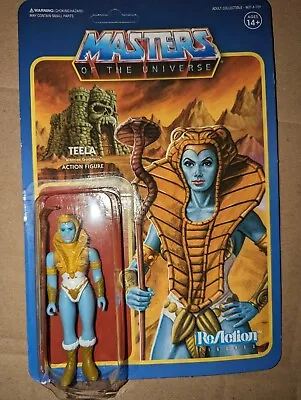 Buy Masters Of The Universe ReAction Action Figure Teela (Shiva) • 24.99£