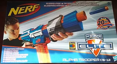 Buy Nerf Alpha Trooper CS-12 Blaster New RARE • 50£