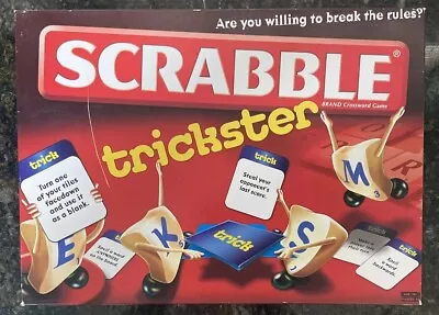 Buy Scrabble Trickster Board Game By Mattel. For 2-4 Players Ex Condition Free Post • 8.99£