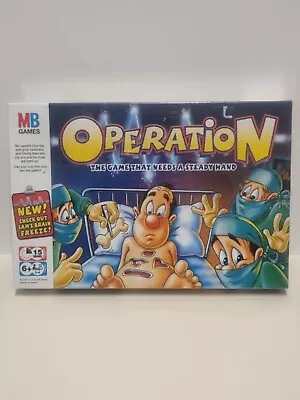 Buy 2004 Operation Electronic Board Game -  Hasbro Classic - Brand New & Sealed • 24£