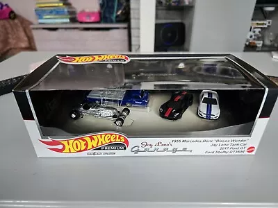 Buy Hot Wheels Premium Jay Leno's Garage 4 Car Diorama Model Set Metal Mattel 2023 • 13£