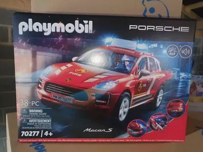 Buy Playmobil 70277 Porsche Macan S Fire Brigade Auction • 4.25£