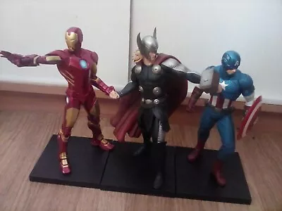 Buy Marvel Statues Thor Captain America And Iron Man Bundle ARTFX • 45£