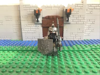 Buy Customised- Lego Lord Of The Rings Dwarf Soldier Minifigure. • 7£