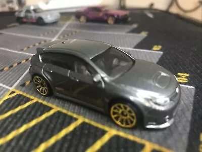 Buy Hot Wheels Subaru Impreza WRX STI Gunmetal Grey Brand New - Stripe Decal Removed • 2.75£