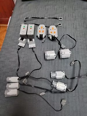 Buy Genuine Lego Power Functions Job Lot X15 Items,Motors, IR Receivers, Extensions  • 180£