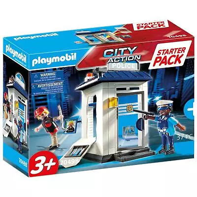 Buy Playmobil Police Station Police Officer & Thief 70498 City Action Starter Pack • 14.99£