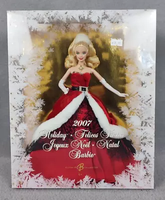 Buy K7958 Barbie Holiday Christmas Collection New Vintage Mattel 2007 • 160.39£