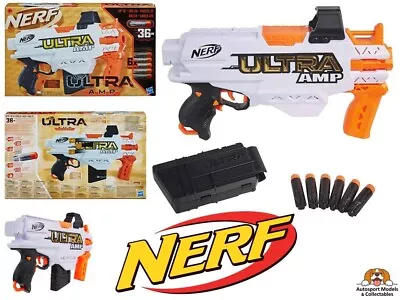 Buy Nerf Ultra Amp Motorised Blaster With 6-Dart Clip & 6 Ultra Darts By Hasbro • 26.98£