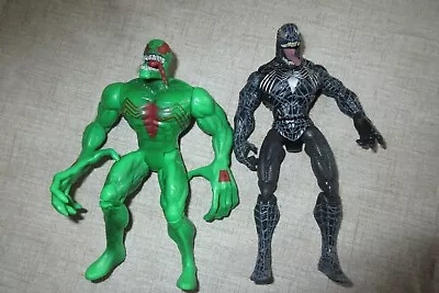 Buy Marvel Comics Spider-Man Toy Biz Action Figure Venom + Sea Serpent Venom • 13£