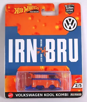 Buy Irn Bru Volkswagen Kool Kombi Hot Wheels Custom On Custom Card • 62£